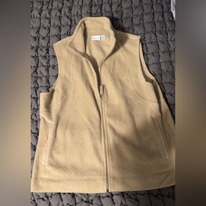 Kim Rogers Beige Quilted Vest